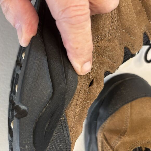 Vintage Nike ACG Suede Boots Shoes Hiking  Brown  965005-301 Men's 12 - Picture 11 of 13